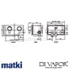 Matki Swadling 2 1110 Absolute2 Classic Concealed Shower Valve Dimensions